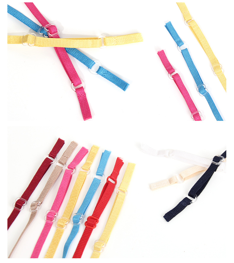 Colorful underwear, adjustable shoulder straps, semi-finished elastic bands, eye masks, swimming goggles, swimsuits, high-elasticity toys, pet clothes pic 3