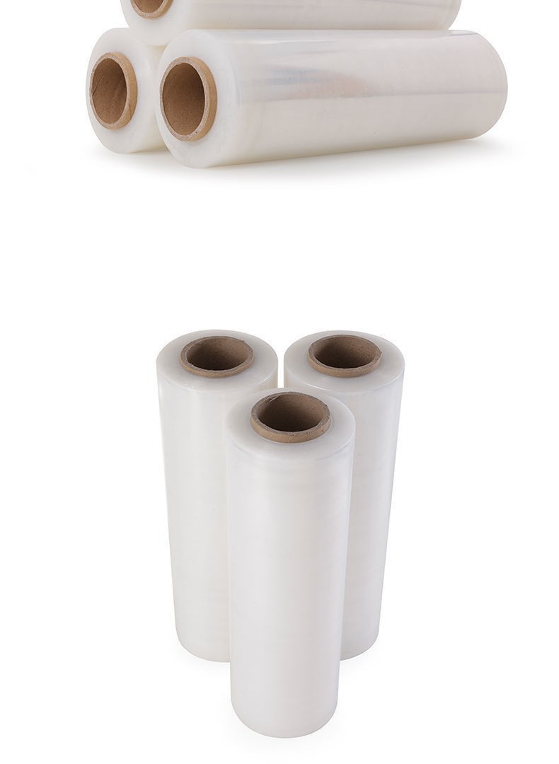 缠绕膜pe拉伸打包膜保护膜大卷工业保鲜膜厂家小卷嫁接膜外卖封口详情3