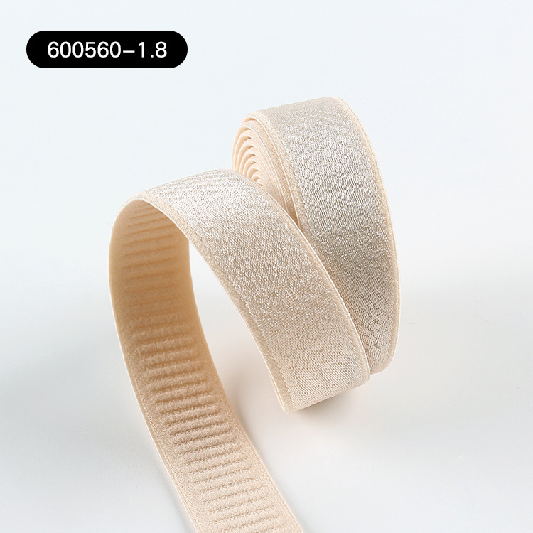 1.8CM matte anti-slip underwear shoulder strap, satin smooth bra strap, nylon spandex elastic band pic 3