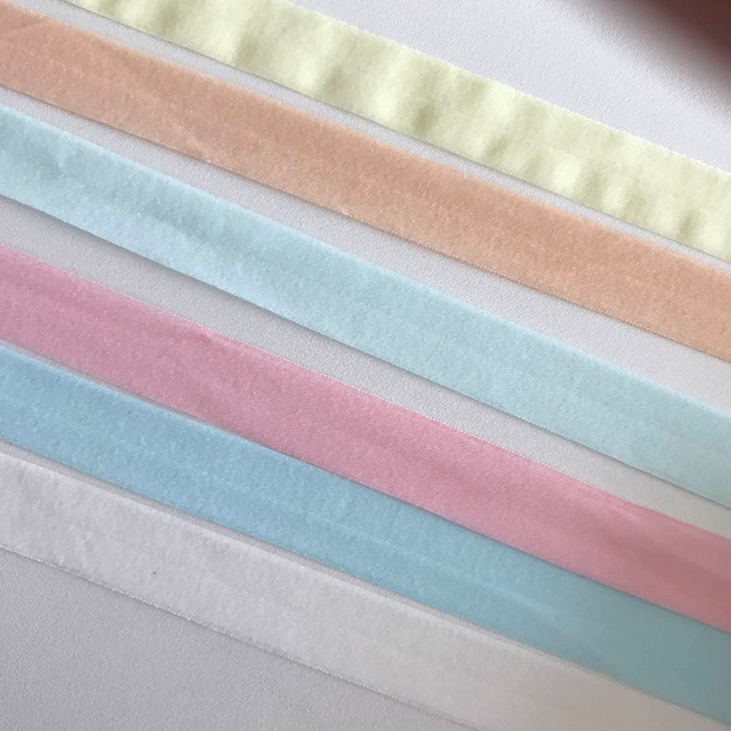 Customized disposable underwear elastic bands, inner garment edge bands, elastic edge strips, eco-friendly color-fixing manufacturer wholesale pic 12