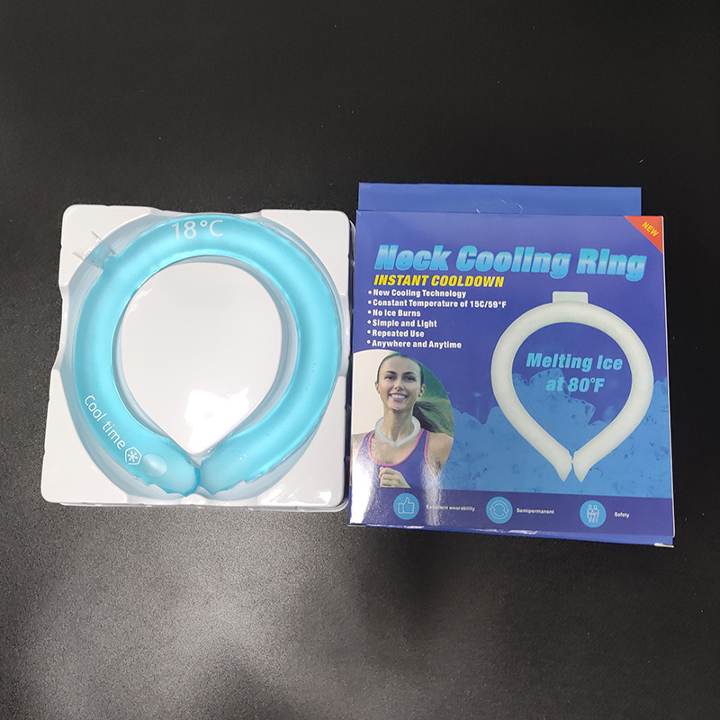 Summer ice neck scarf, ice pillow, neck ice pad, neck hanging ice ring, cool patch, cool cooling ice collar pic 14