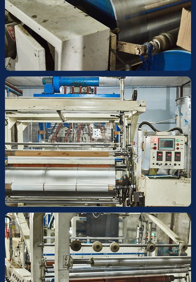 缠绕膜pe拉伸打包膜保护膜大卷工业保鲜膜厂家小卷嫁接膜外卖封口详情10