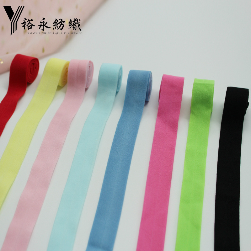 300 current color elastic hemmed tape, rolled edge strip, nylon elastic band, spandex hemmed underwear and underpants, high elastic webbing pic 25