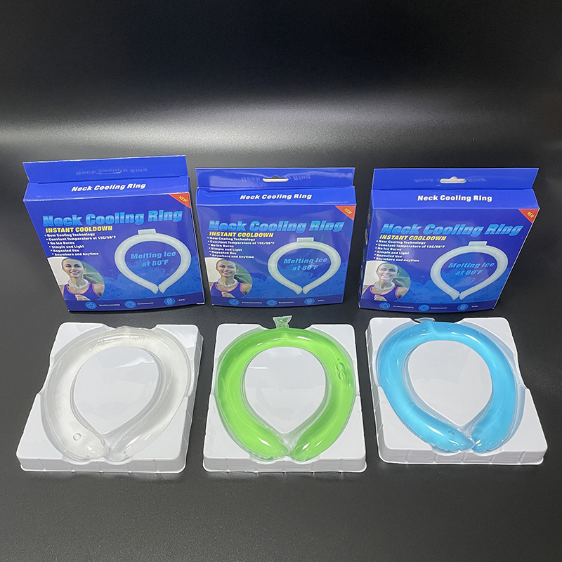 Summer ice neck scarf, ice pillow, neck ice pad, neck hanging ice ring, cool patch, cool cooling ice collar pic 7