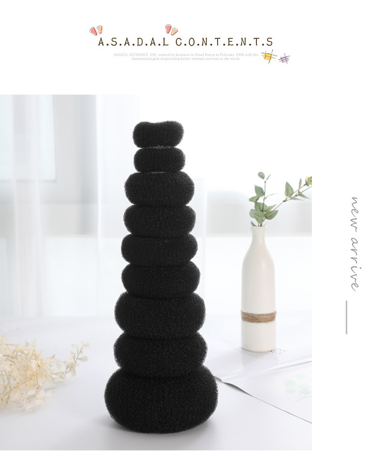 厂家现货丸子头盘发器扎头发饰韩国风甜甜圈花苞头编发器盘发工具详情13