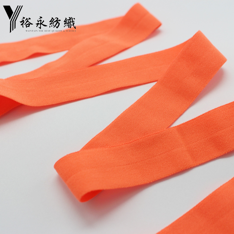 300 current color elastic hemmed tape, rolled edge strip, nylon elastic band, spandex hemmed underwear and underpants, high elastic webbing pic 22
