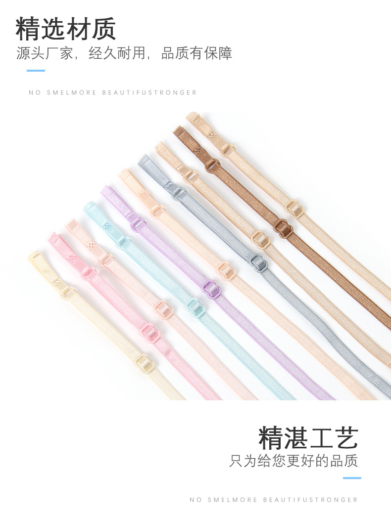 High-elastic, colorful underwear, shoulder straps, strapless and back-beautening, adjustable semi-finished baby clothes, eye masks, swimming goggles, swimsuits, toys, elasticity pic 3