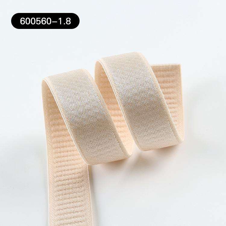 1.8CM matte anti-slip underwear shoulder strap, satin smooth bra strap, nylon spandex elastic band pic 6