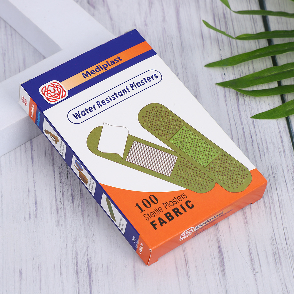 100 pieces of breathable non-woven fabric for foreign trade English band-aids, export band-aids, minor injury patches, bandage patches pic 7