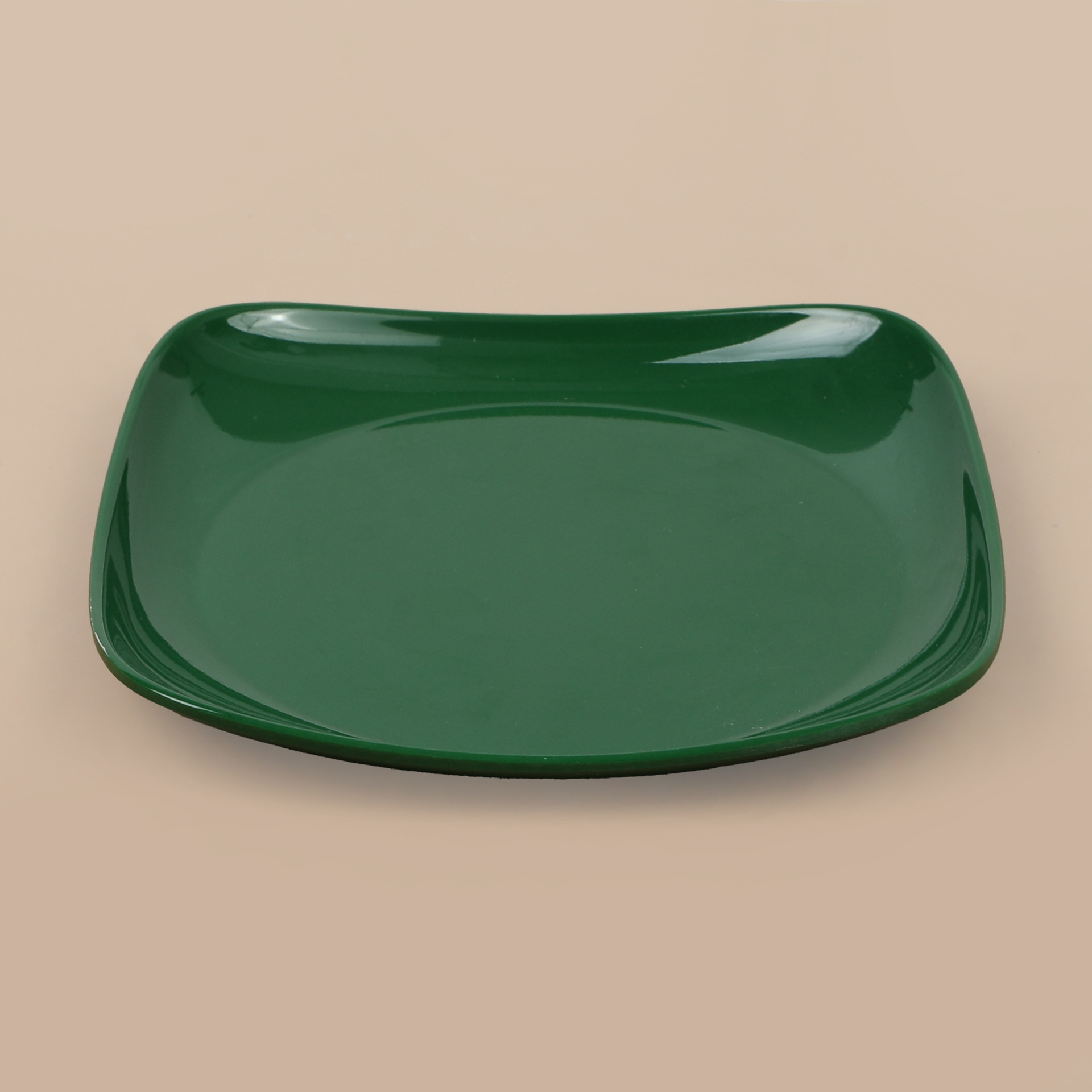 Wholesale of Japanese-style retro dark green imitation porcelain simple style dining bowls, plates, vegetable plates, saucers, bowls, plates, fish plates and tableware pic 8