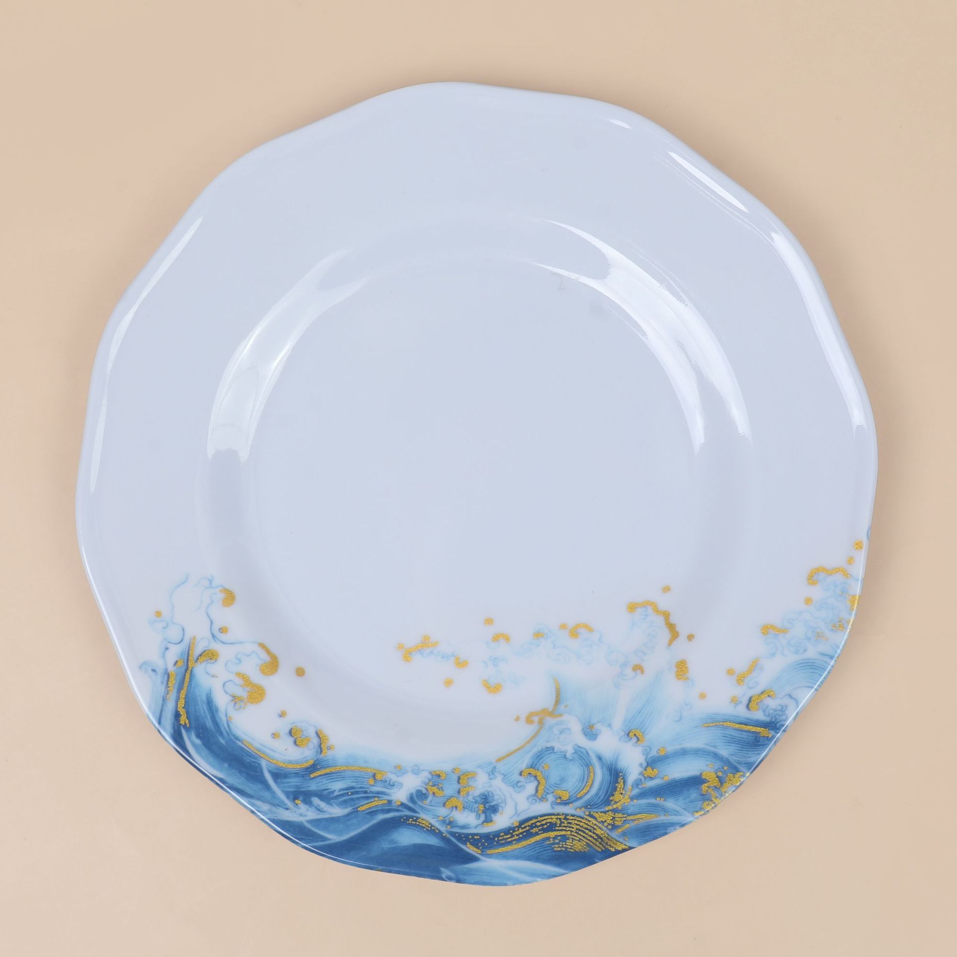 Melamine tableware, melamine bowls, imitation porcelain spoons, Cangshan Hai patterned series products, household bowls and spoons for restaurants and hotels pic 15