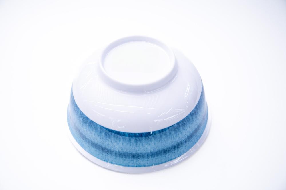 A5密胺餐具海鲜盘子蓝色创意烧烤盘仿瓷餐盘火锅店配菜盘密胺盘详情3