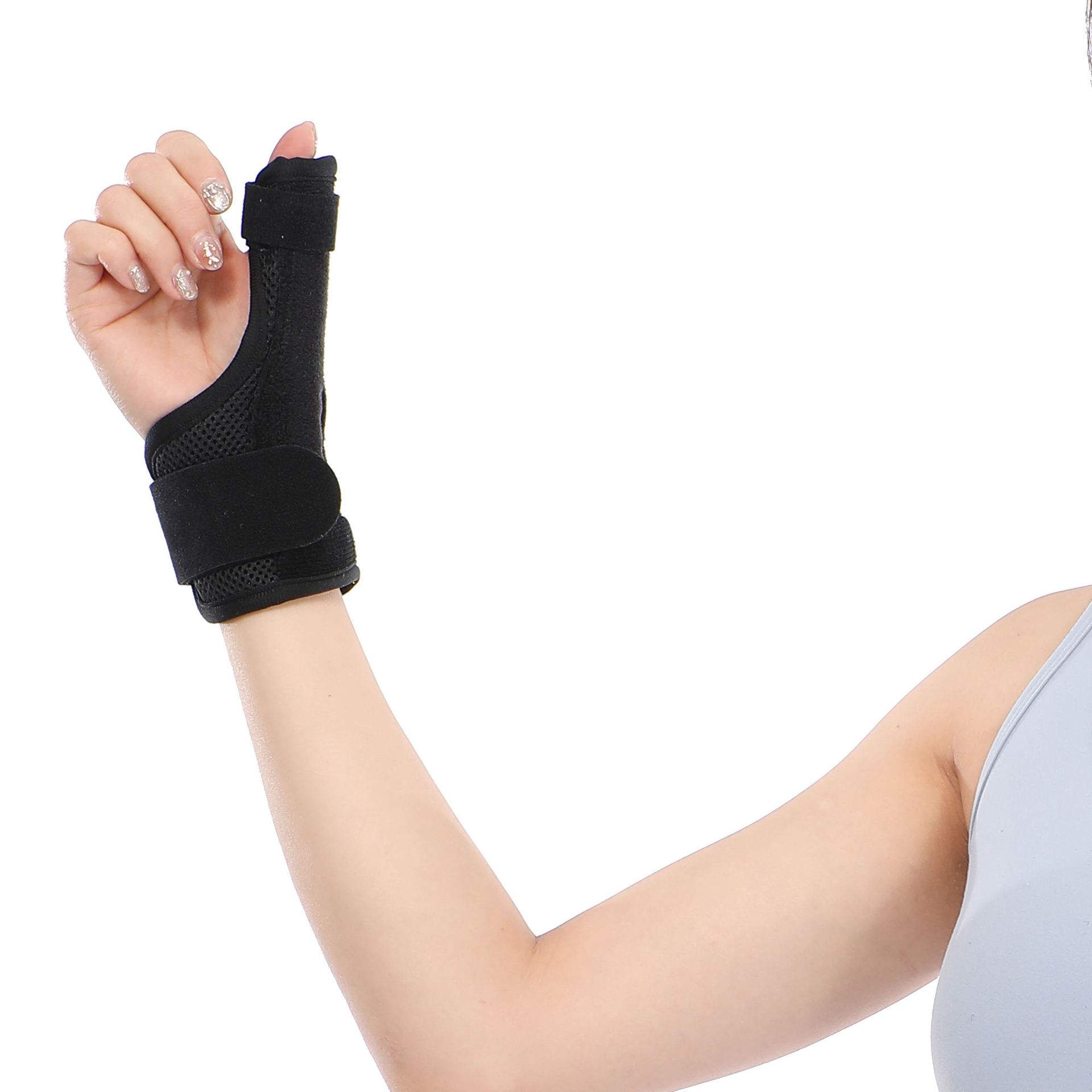 Thumb fixation band, thumb fracture fixation splint brace, thumb joint auxiliary correction protective cover pic 4