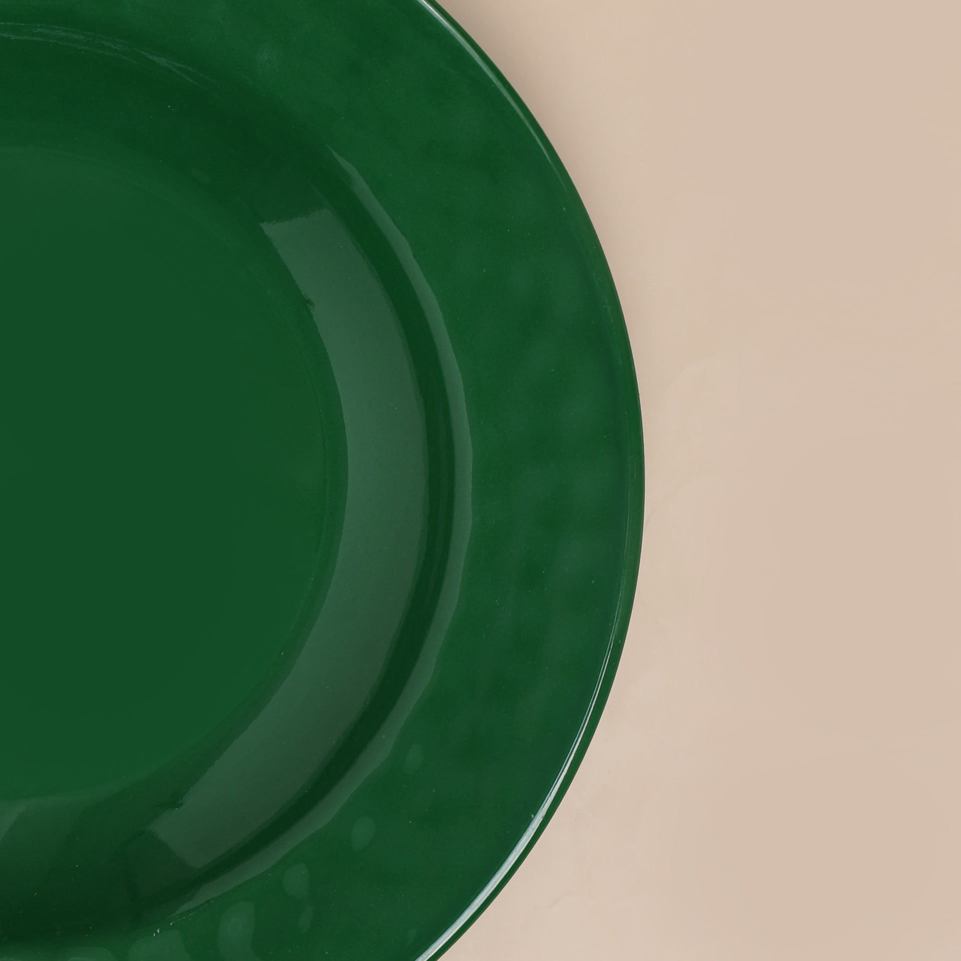 High-end appearance level, light luxury fruit plate, Arabian style, retro fruit plate with handle, pet dark green luxury, cross-border direct supply pic 6