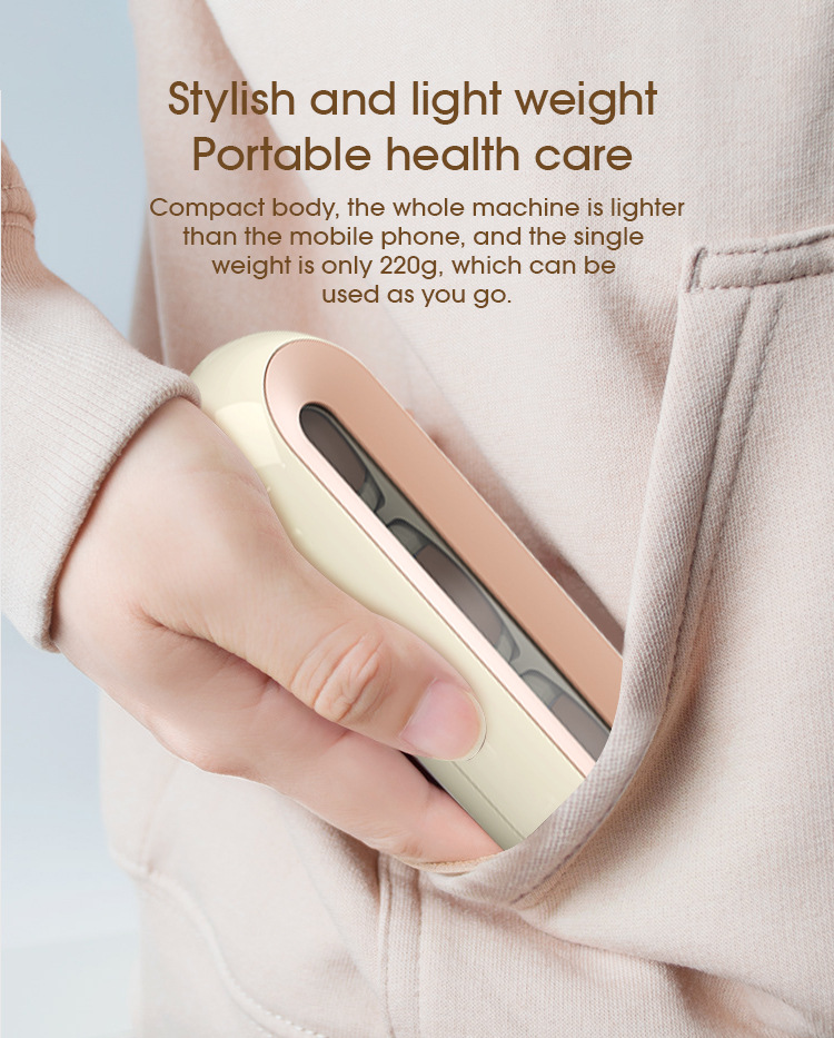 Smokeless moxibustion box Graphene home uterine cold three-compartment intelligent portable electronic mugwort fumigation instrument pic 7
