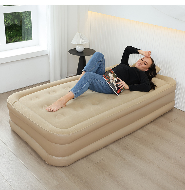 厂家 全自动充气垫床帐篷户外用特厚床垫露营用充气床 睡垫打地铺详情16