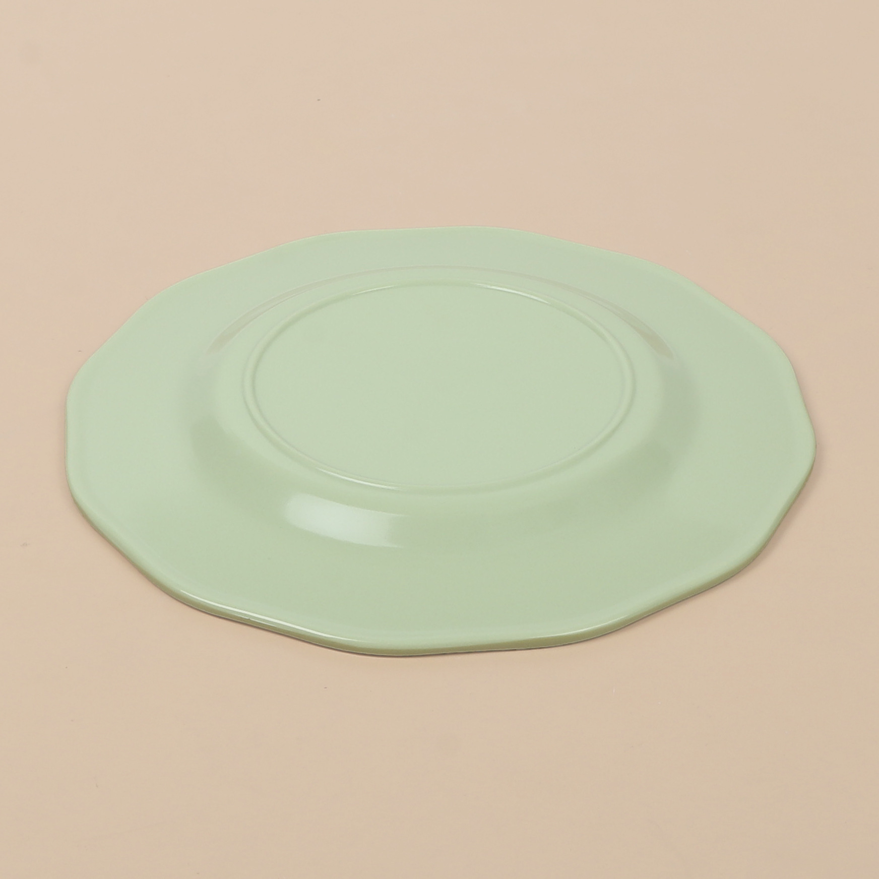 浅绿色陶瓷碗盘套装小型餐具陶瓷餐具骨瓷餐具详情5