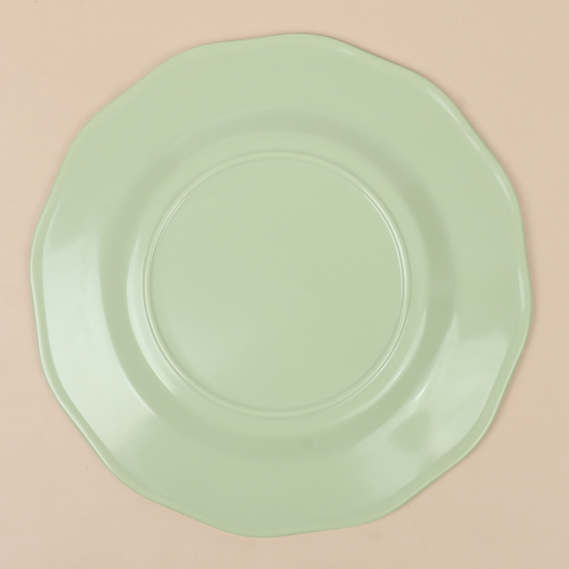 浅绿色陶瓷碗盘套装小型餐具陶瓷餐具骨瓷餐具详情6