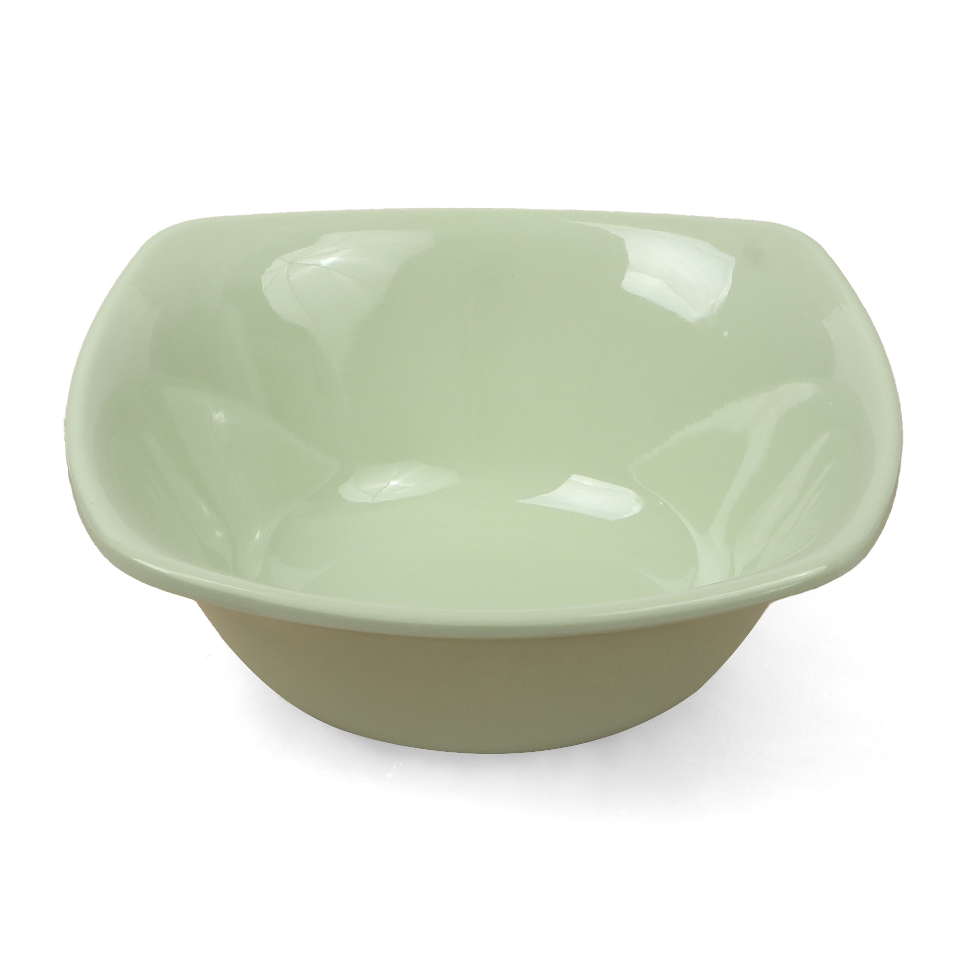 Light green Japanese-style hand-painted bowls, plates, tableware and cutlery, cute kitchen utensils pic 4