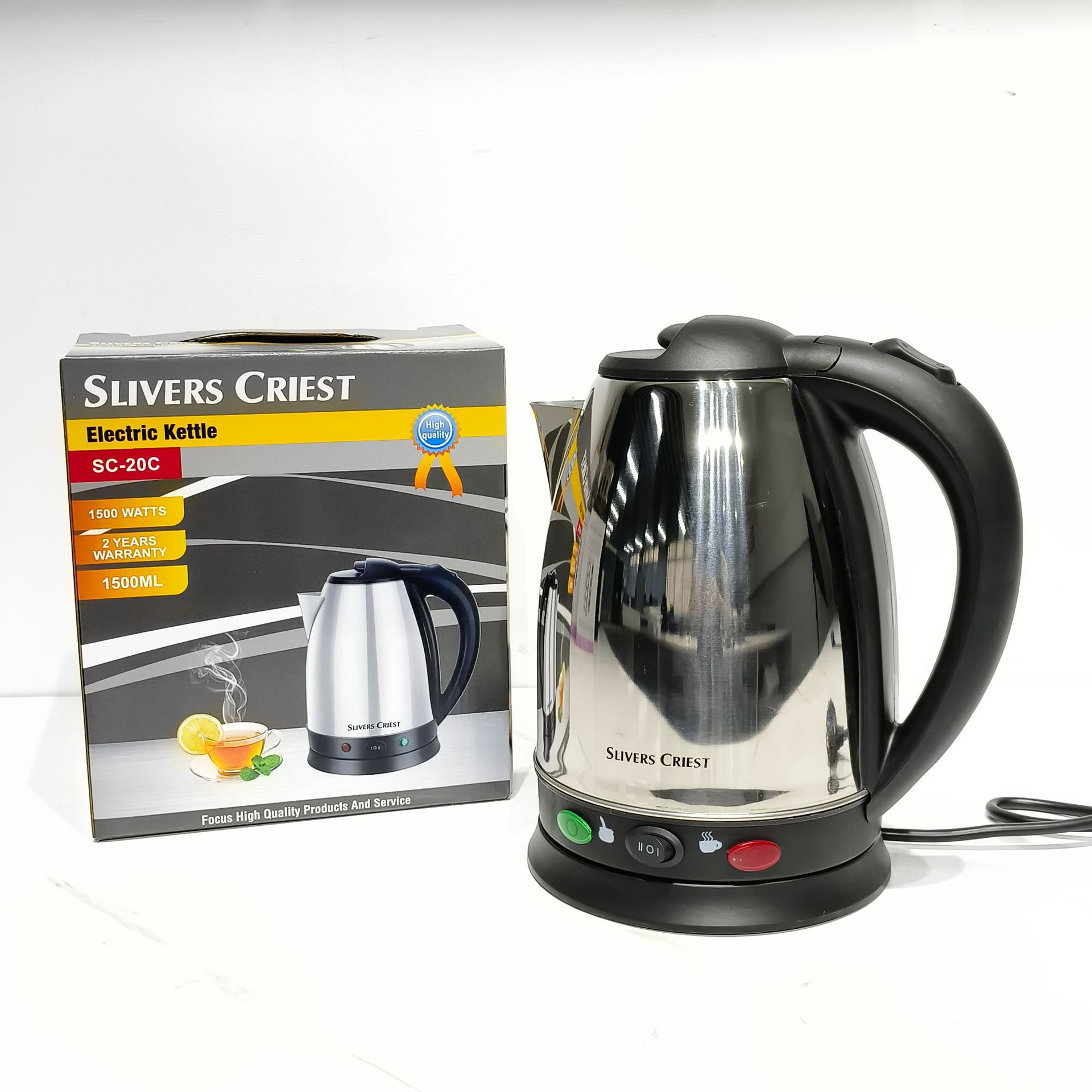 欧式无缝电热水壶1.5L烧水壶家用热水壶电热水壶电热水壶烧水壶详情4