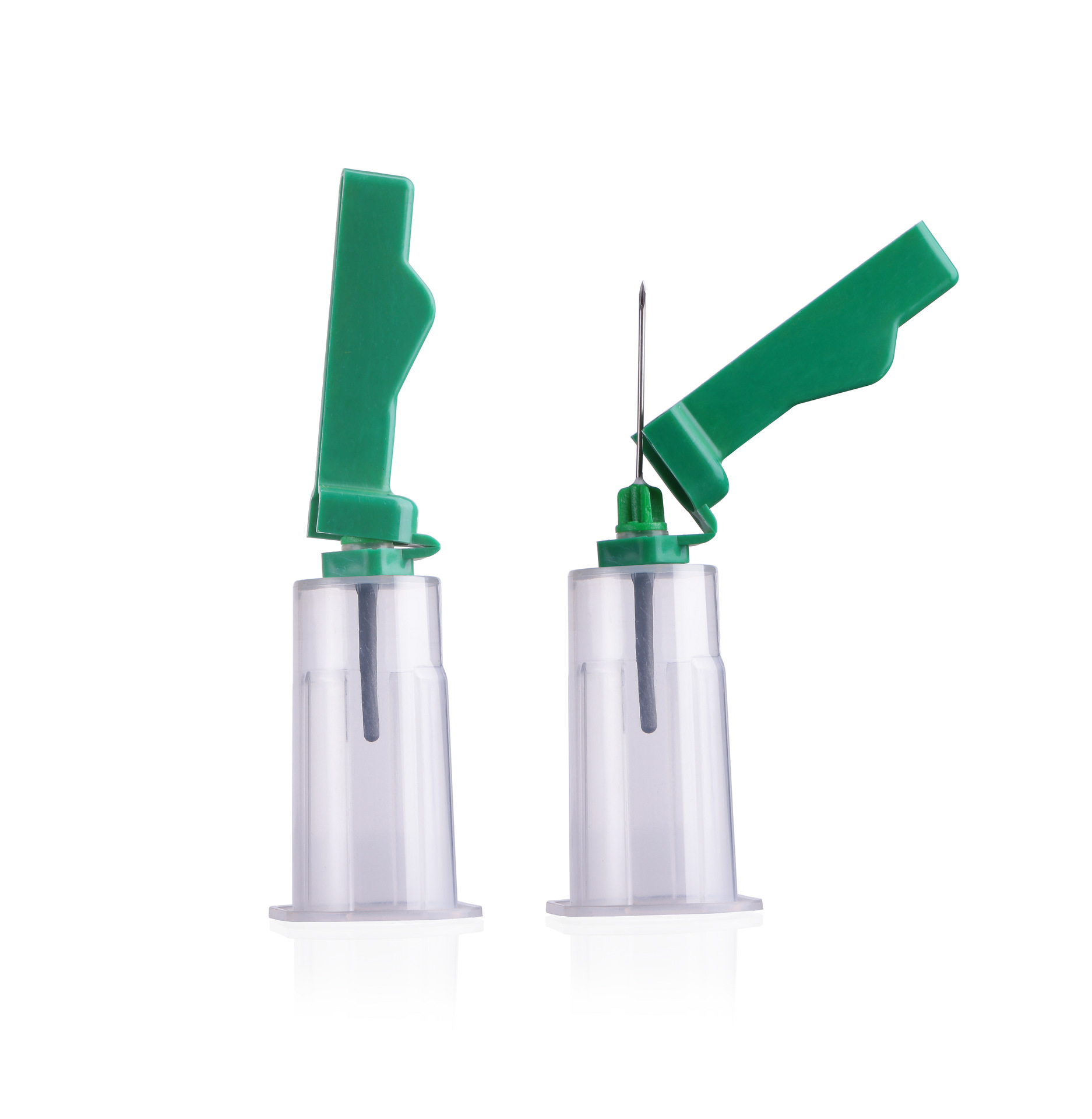 Cross-border exclusive medical disposable sterile blood collection needle holder, plastic safety needle seat, blood collection tube needle stand pic 3