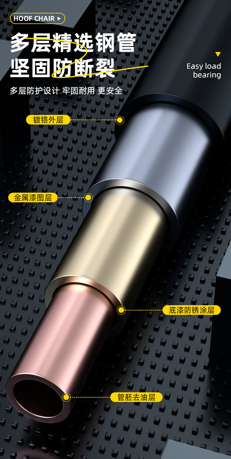 跨境批发露营户外折叠椅子马蹄椅便携免安装休闲椅携带杯架扶手椅详情6