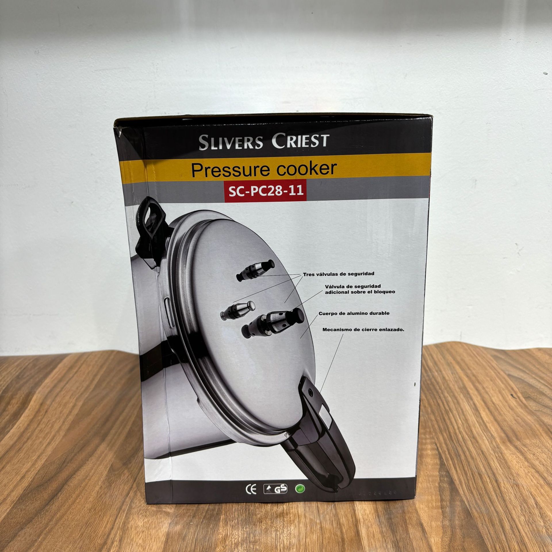 11L stainless steel pressure cooker (Bottom up) 不锈钢高压锅详情2