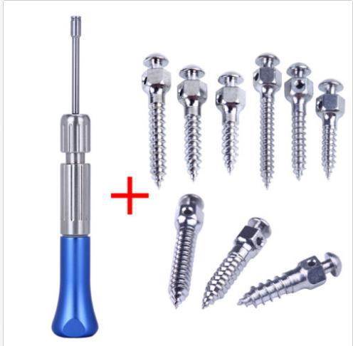 Dental implant nail orthodontic material, micro implant screw support, anti-nail handle dental tool pic 1