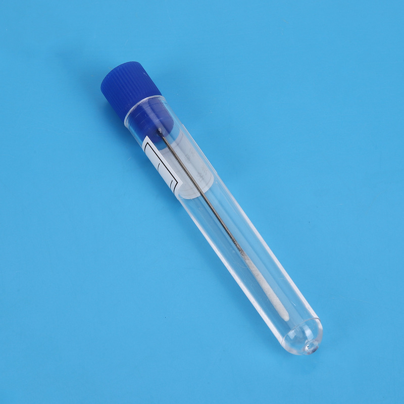 Disposable male swab, sterile long cotton swab sampler, independent English packaging, aluminum swab pic 4