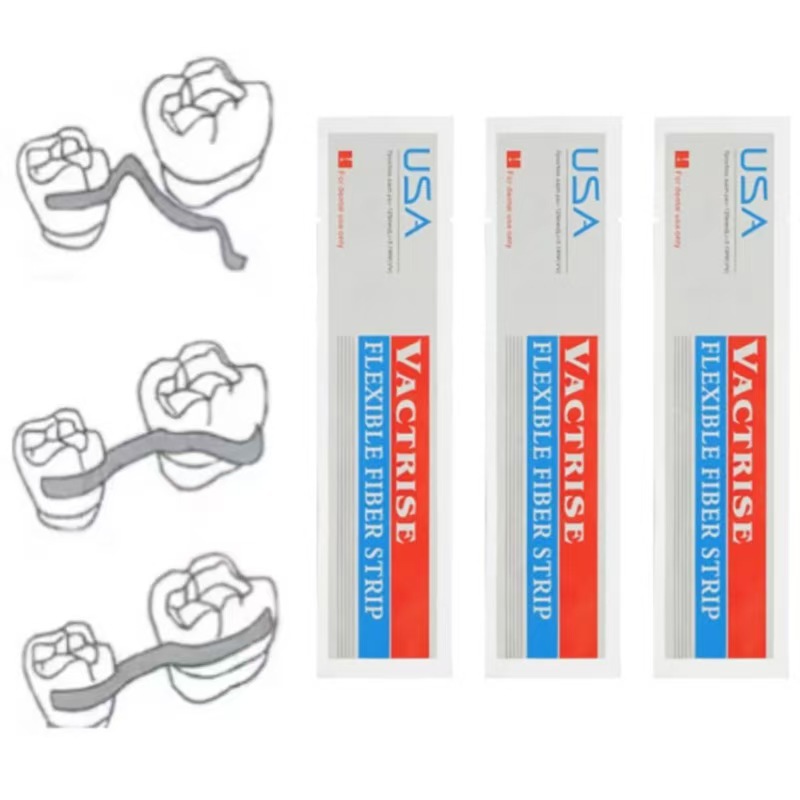 Foreign trade dental loose tooth fixing fiber tape USA is a material for maintaining the gap between loose teeth during repositioning pic 1