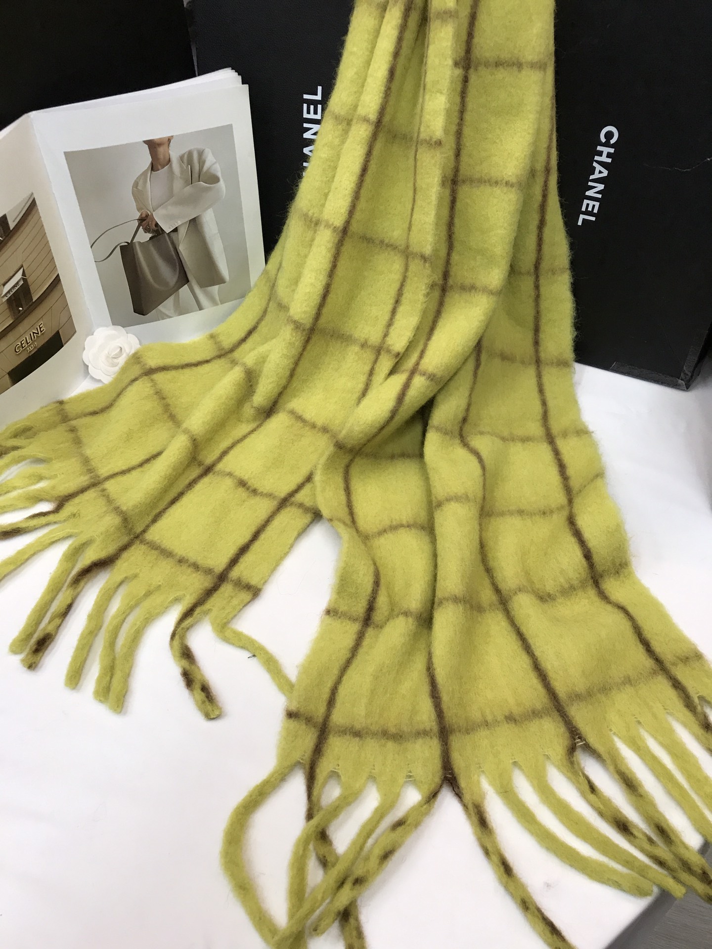 Spot cross-border wholesale e-commerce live-streaming supply chain with interlaced wool grids pic 6