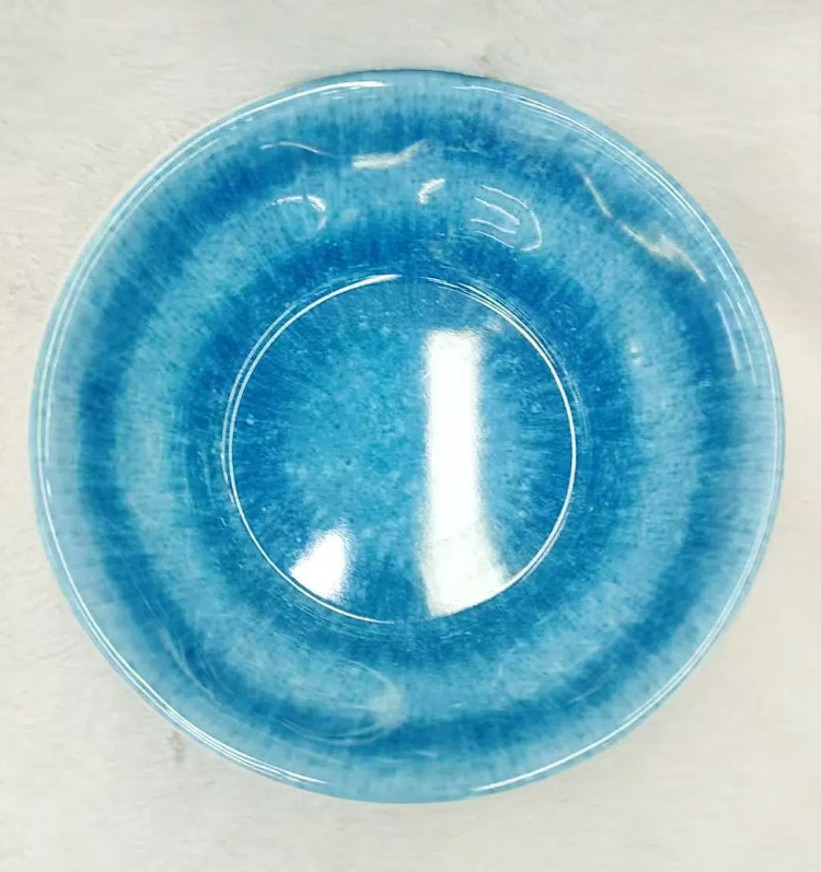 新款30%melamine bowl外贸出口非洲南美8 9寸内花型纹印花密胺碗详情4