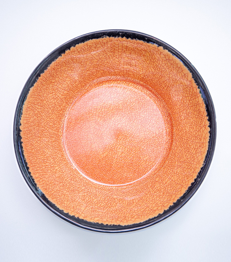 High-end tableware, melamine plates, bowls, cups, dipping sauces, food-grade hot pot and barbecue plates, plastic imitation porcelain pic 5