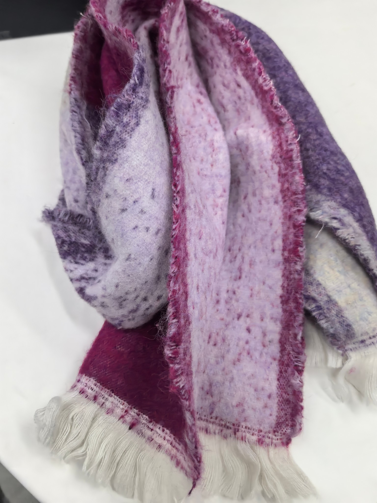 New cross-border wholesale scarf e-commerce live-streaming supplier supplies wool magic ring gradient meteor shower pic 8