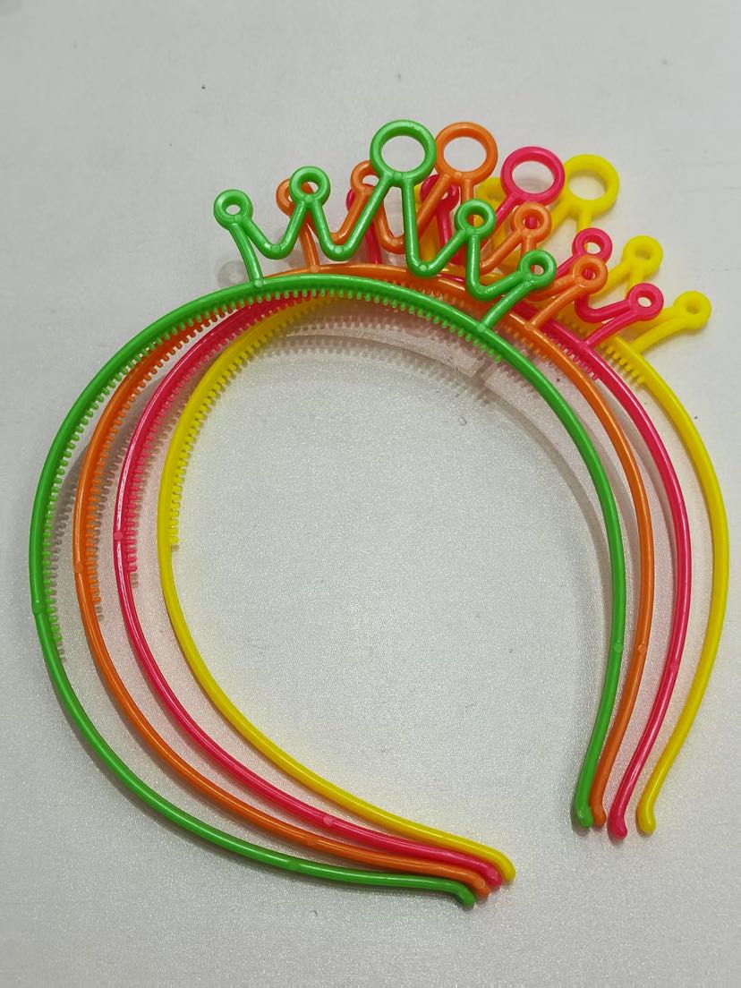 塑料皇冠头扣 颜色可定详情1