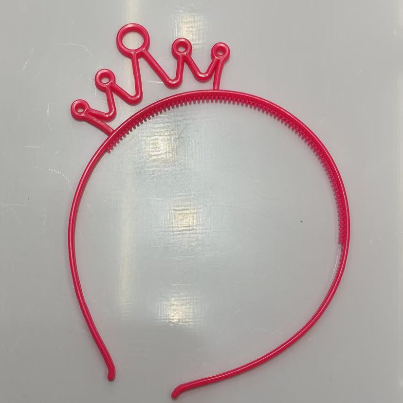 塑料皇冠头扣 颜色可定详情2