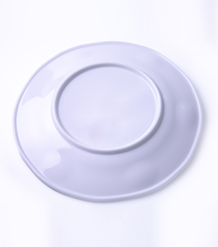 High-end tableware, melamine plates, bowls, cups, dipping sauces, food-grade hot pot and barbecue plates, plastic imitation porcelain pic 8