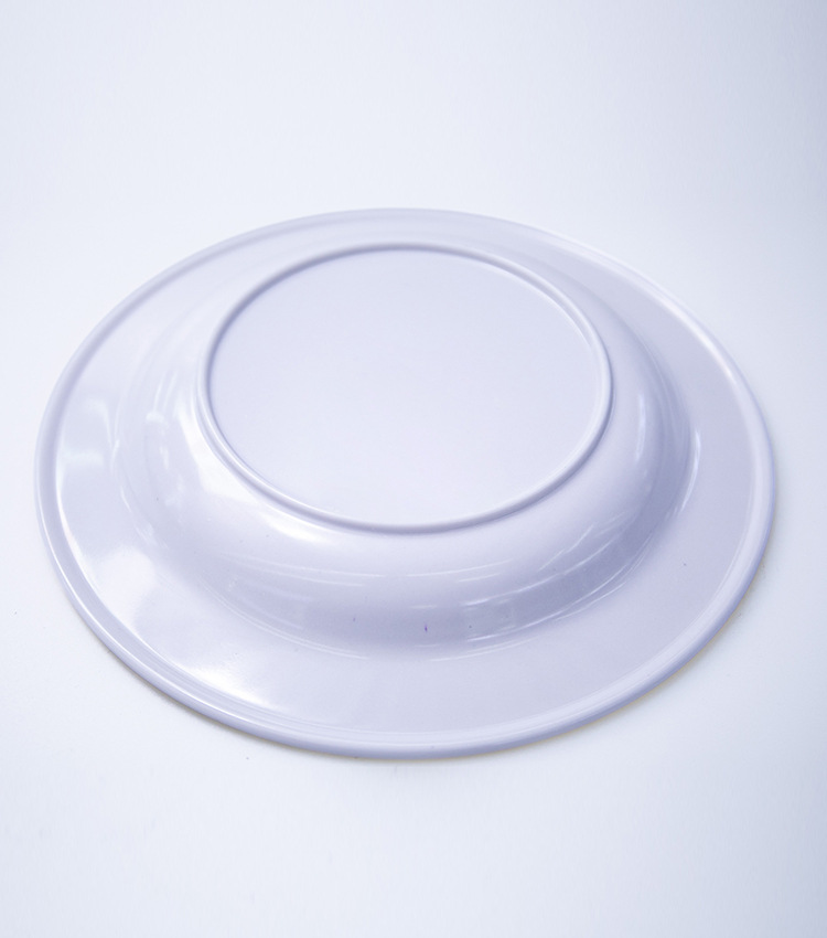 Nordic-style platinum series tableware, marble-patterned shallow plates, melamine small bowls and plates, deep plates, pasta plates, cross-border exclusive pic 6