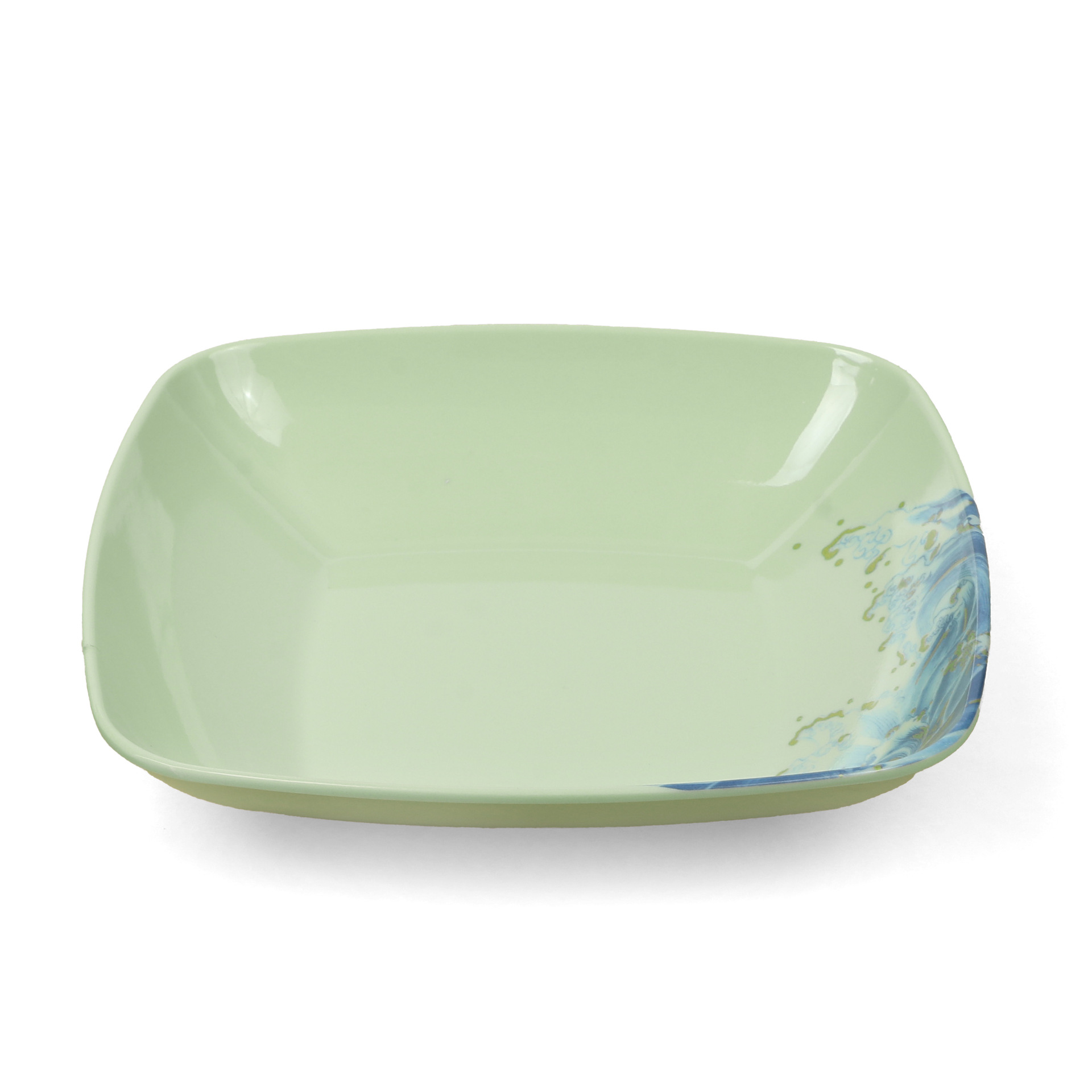 跨境方盘密胺仿瓷深盘餐厅菜盘商用酒店深盘方形盘子炒菜餐盘汤盘详情7