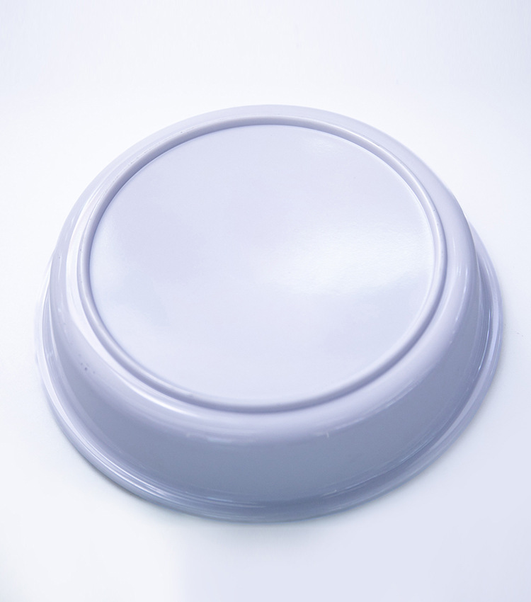 密胺盘子 仿陶瓷青花瓷盘子  彩色盘子大量现货库存低价处理详情5