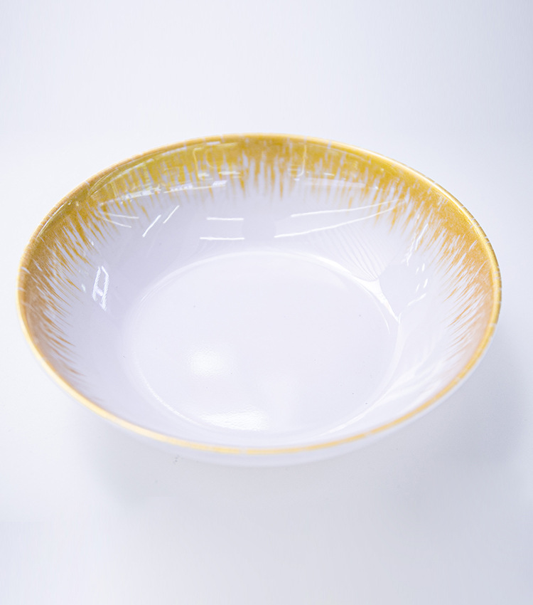Underglaze painted household porcelain bowls, soup bowls, tableware, small bowls, rice bowls, noodle bowls, diamond bowls, material bowls, hotel supplies, kitchen pic 5