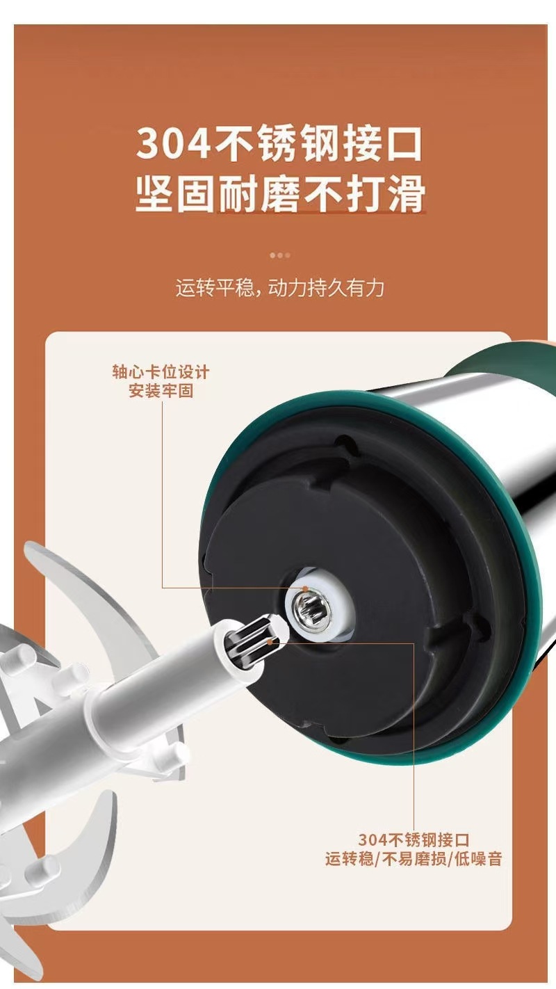 新款电动绞肉机不锈钢绞肉机电动料理机家用不锈钢多功能绞肉机详情14