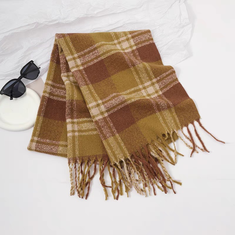 Wholesale of cross-border scarves in stock, e-commerce live streaming, supply chain, autumn rain and mist pic 11