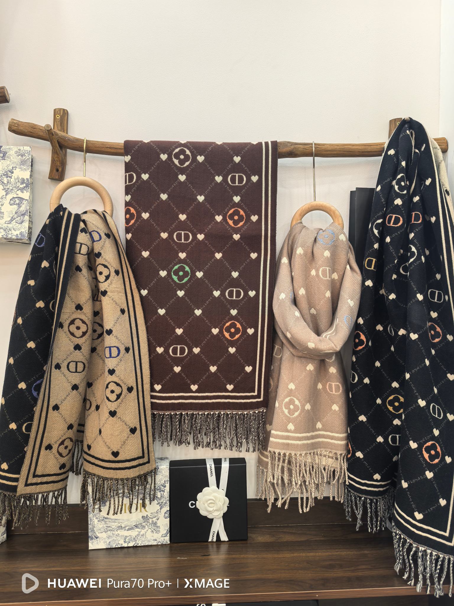 Cross-border scarf wholesale e-commerce live-streaming supply chain, 21 core yarn series of love pic 4