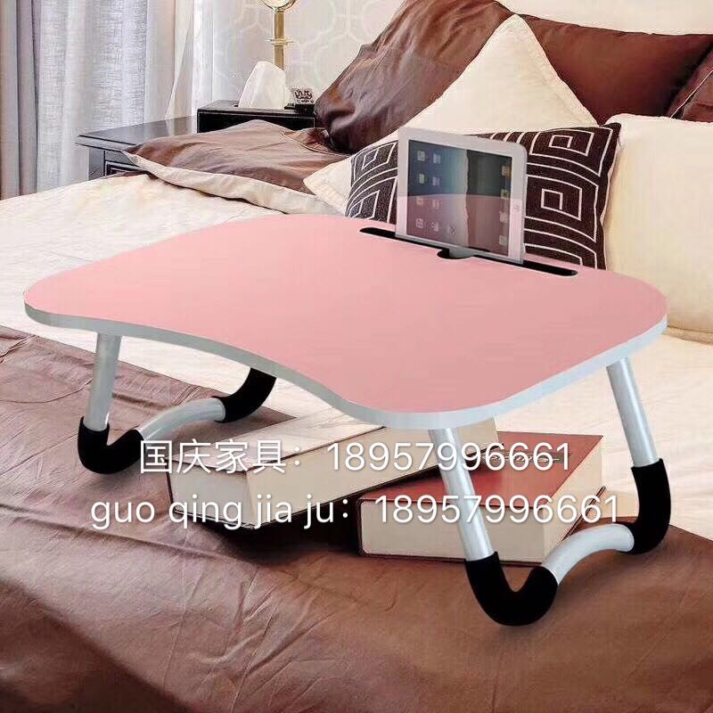 学生折叠会议桌床上小桌子塑料桌椅便携可折叠家用办公两用床上桌学生床上小桌子详情1