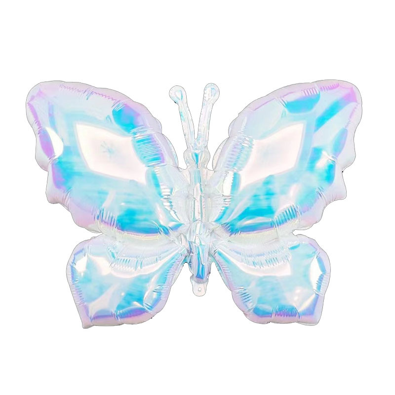 厂家直销新款炫彩幻彩蝴蝶造型铝膜气球儿童生日派对节日装饰气球详情11