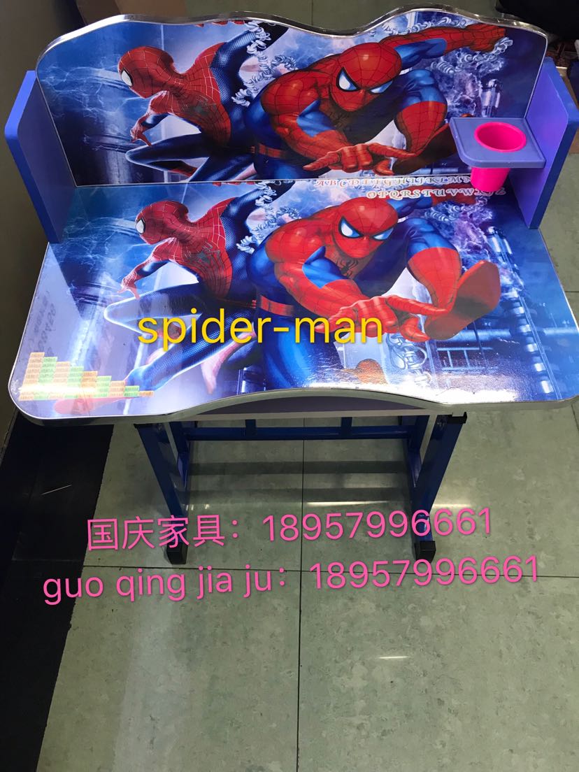 儿童学习课桌椅床上小桌子可调节高度护眼书桌椅课桌椅详情3