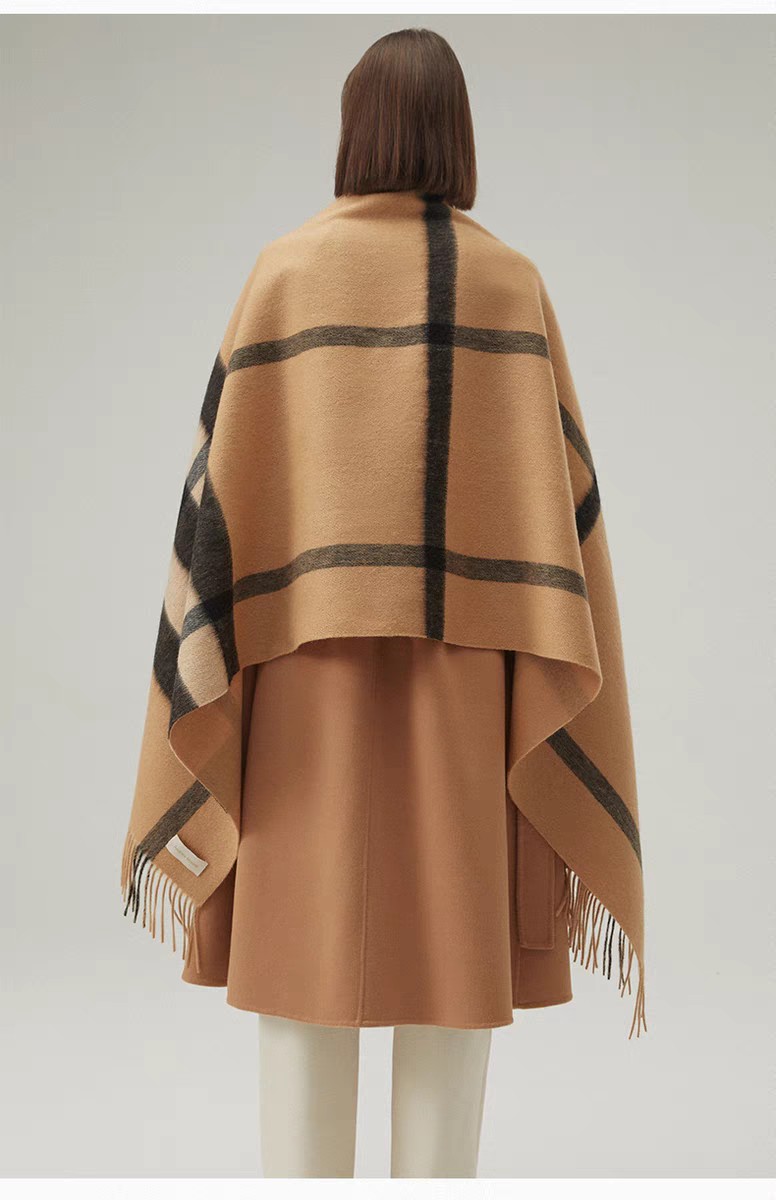 Cross-border scarf wholesale e-commerce live-streaming supply chain, classic British-style checkered long scarves pic 8