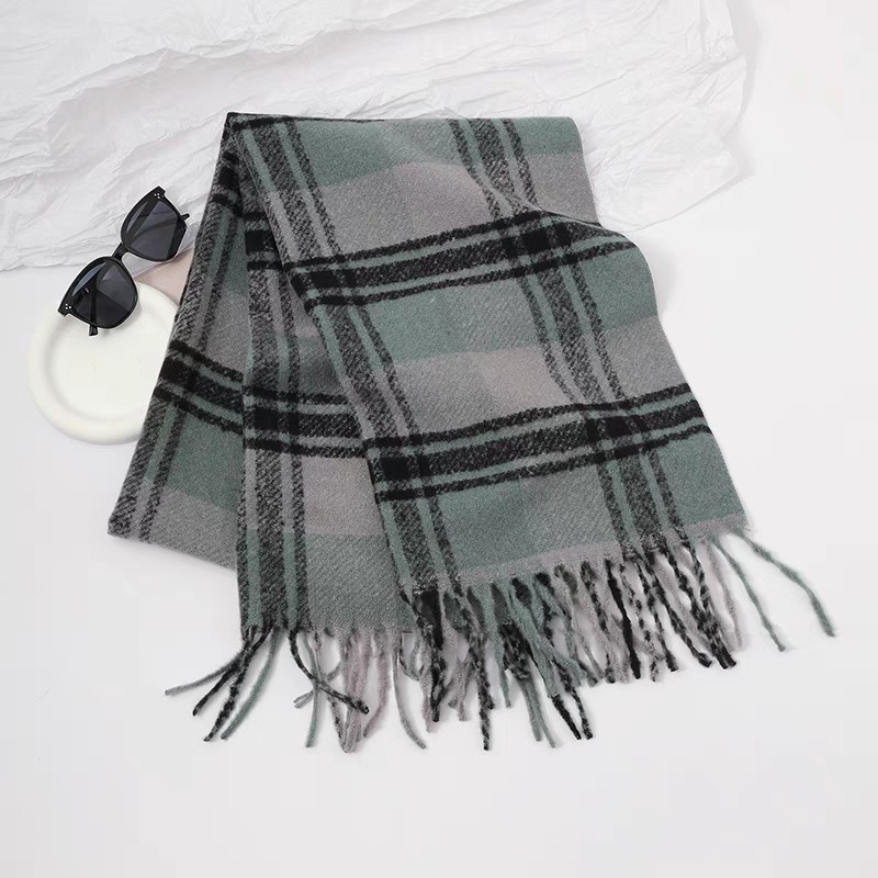 Wholesale of cross-border scarves in stock, e-commerce live streaming, supply chain, autumn rain and mist pic 10
