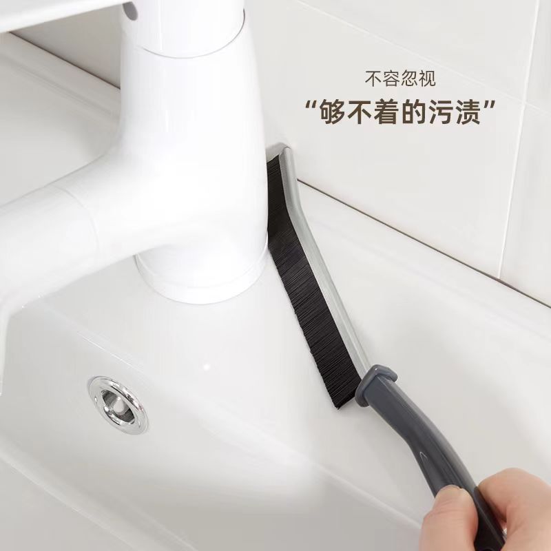 升级版缝隙刷子金属款多功能长柄缝隙刷卫生间浴室厨房死角清洁刷详情8